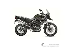 Decals for Triumph TIGER 800XC 2014 - Green • Triumph OEM Decals