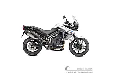 Stickers voor TRIUMPH TIGER 800XR 2015 - Wit • Triumph OEM Stickers