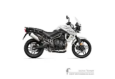Stickers voor TRIUMPH TIGER 800XR 2019 - Wit • Triumph OEM Stickers