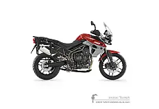 Aufkleber für Triumph TIGER 800XRt 2017 - Rot • Triumph OEM-Aufkleber