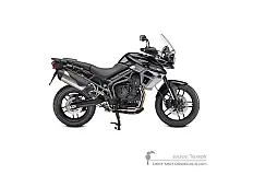 Autocollants pour Triumph TIGER 800XRx 2016 - Noir • Triumph Autocollants OEM