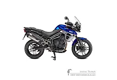 Autocollants pour Triumph TIGER 800XRx 2017 - Bleu • Triumph Autocollants OEM