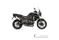 Autocollants pour Triumph TIGER 800XRx 2019 - Noir • Triumph Autocollants OEM