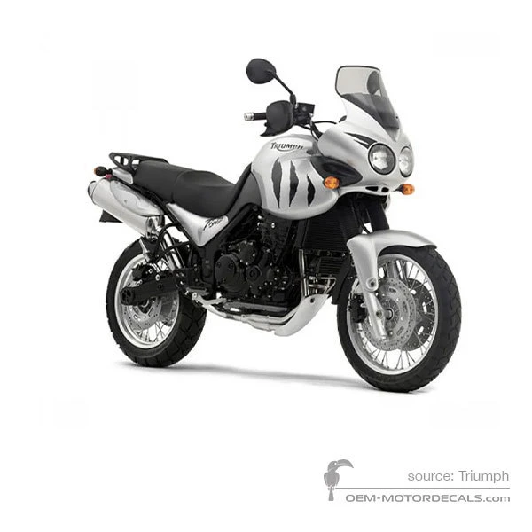 Aufkleber für Triumph TIGER 955i 2003 - Silber • Triumph OEM-Aufkleber