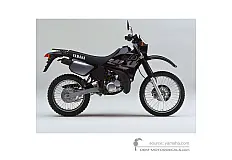 Aufkleber für Yamaha DT125R 2000 - Schwarz • Yamaha OEM-Aufkleber