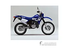 Aufkleber für Yamaha DT125R 2000 - Blau • Yamaha OEM-Aufkleber