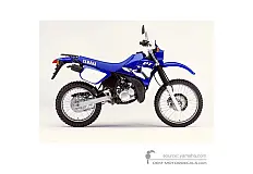 Pegatinas para Yamaha DT125R 2002 - Azul • Yamaha Pegatinas OEM
