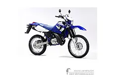 Naklejki do Yamaha DT125R 2004 - Niebieski • Yamaha Naklejki OEM