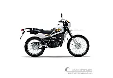 Pegatinas para Yamaha DT125 2017 - Blanco • Yamaha Pegatinas OEM