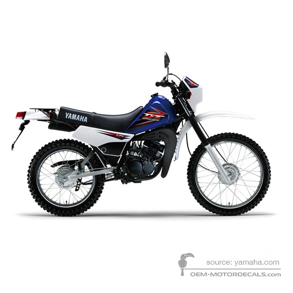 Adesivi per Yamaha DT125 2023 - Blu • Yamaha Adesivi OEM