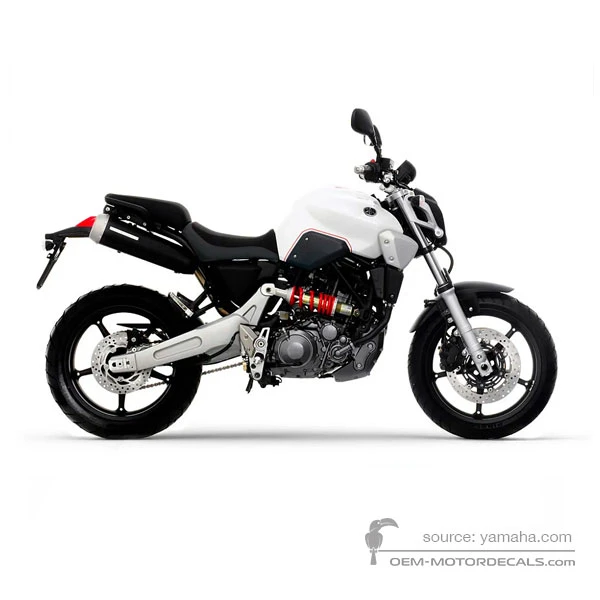 Stickers voor Yamaha MT03 2006 - Grijs • Yamaha OEM Stickers