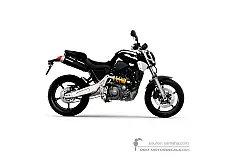 Stickers voor Yamaha MT03 2006 - Zwart • Yamaha OEM Stickers