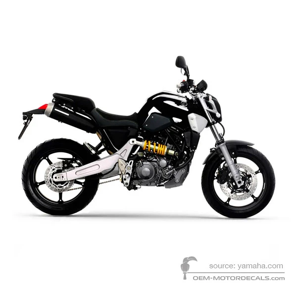 Autocollants pour Yamaha MT03 2006 - Noir • Yamaha Autocollants OEM