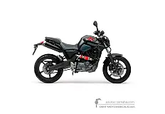 Autocollants pour Yamaha MT03 2011 - Noir • Yamaha Autocollants OEM