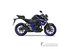 Decals for Yamaha MT03 2018 - Blue • Yamaha OEM Decals
