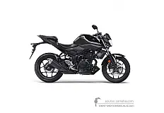 Pegatinas para Yamaha MT03 2018 - Negro • Yamaha Pegatinas OEM