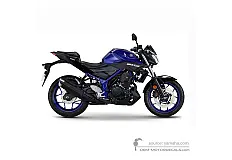 Decals for Yamaha MT03 2019 - Blue • Yamaha OEM Decals