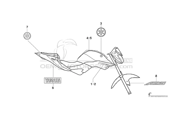 Yamaha MT03 2019 - Grau