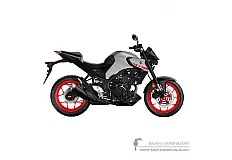 Stickers voor Yamaha MT03 2020 - Grijs • Yamaha OEM Stickers