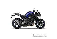Naklejki do Yamaha MT10 2017 - Niebieski • Yamaha Naklejki OEM