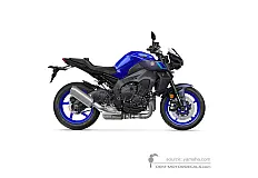 Aufkleber für Yamaha MT10 2024 - Blau • Yamaha OEM-Aufkleber