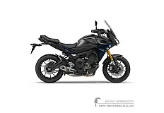 Aufkleber für Yamaha TRACER 900 2016 - Schwarz • Yamaha OEM-Aufkleber