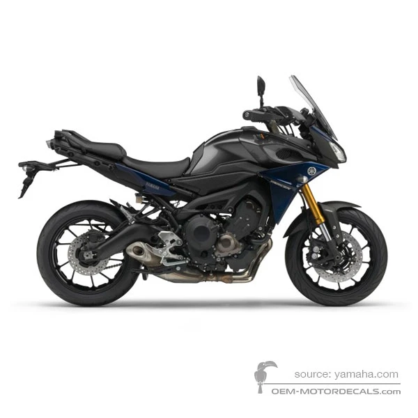 Pegatinas para Yamaha TRACER 900 2016 - Negro • Yamaha Pegatinas OEM