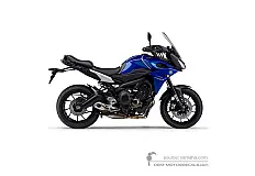 Pegatinas para Yamaha TRACER 900 2017 - Azul • Yamaha Pegatinas OEM