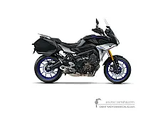 Stickers voor Yamaha TRACER 900 GT 2019 - Zwart • Yamaha OEM Stickers