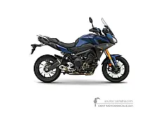 Aufkleber für Yamaha TRACER 900 GT 2018 - Blau • Yamaha OEM-Aufkleber