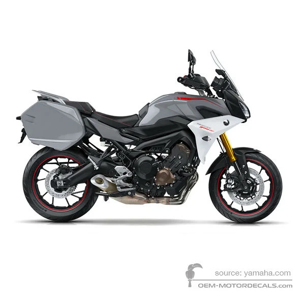 Aufkleber für Yamaha TRACER 900 GT 2018 - Grau • Yamaha OEM-Aufkleber