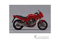 Stickers voor Yamaha XJ600S DIVERSION 1992 - Rood • Yamaha OEM Stickers