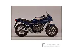 Adesivi per Yamaha XJ600S DIVERSION 1995 - Blu • Yamaha Adesivi OEM