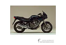 Autocollants pour Yamaha XJ600S DIVERSION 1996 - Bleu • Yamaha Autocollants OEM