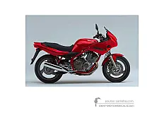 Stickers voor Yamaha XJ600S DIVERSION 2000 - Rood • Yamaha OEM Stickers