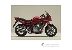Decals for Yamaha XJ900S DIVERSION 1996 - Red • Yamaha OEM Decals
