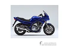 Stickers voor Yamaha XJ900S DIVERSION 1997 - Blauw • Yamaha OEM Stickers