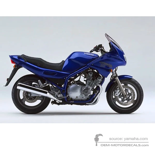Adesivi per Yamaha XJ900S DIVERSION 1998 - Blu • Yamaha Adesivi OEM