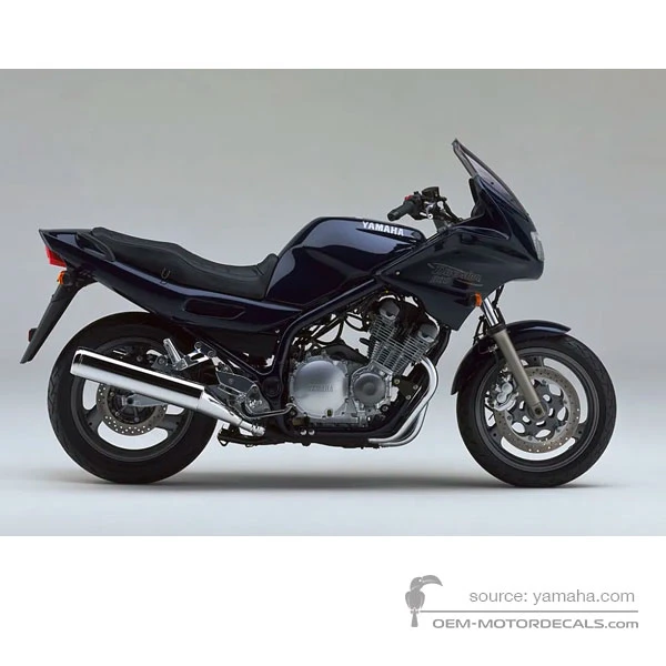 Naklejki do Yamaha XJ900S DIVERSION 1999 - Niebieski • Yamaha Naklejki OEM