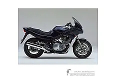 Autocollants pour Yamaha XJ900S DIVERSION 2002 - Bleu • Yamaha Autocollants OEM