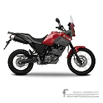 Yamaha XT660Z Tenere 2009 - Rouge