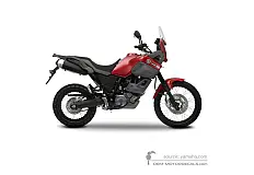 Decals for Yamaha XT660Z Tenere 2009 - Red • Yamaha OEM Decals