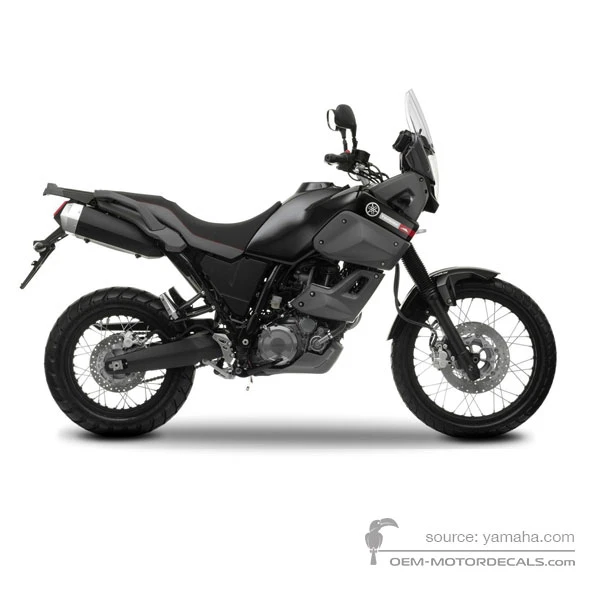 Adesivi per Yamaha XT660Z Tenere 2009 - Nero • Yamaha Adesivi OEM