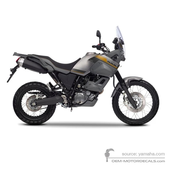 Naklejki do Yamaha XT660Z Tenere 2015 - Szary • Yamaha Naklejki OEM