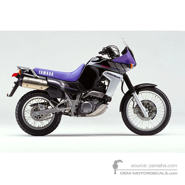 Decals for Yamaha XTZ660 TENERE 1991 - Black • Yamaha OEM Decals