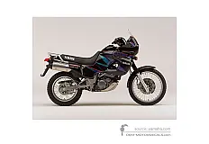 Aufkleber für Yamaha XTZ660 TENERE 1994 - Schwarz • Yamaha OEM-Aufkleber