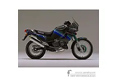 Stickers voor Yamaha XTZ750 Super Tenere 1989 - Zwart • Yamaha OEM Stickers