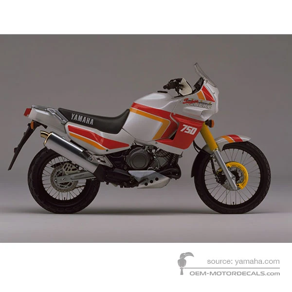 Adesivi per Yamaha XTZ750 Super Tenere 1989 - Bianco • Yamaha Adesivi OEM