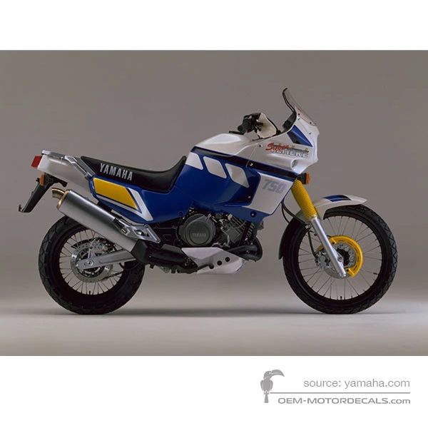 Aufkleber für Yamaha XTZ750 Super Tenere 1989 - Blau • Yamaha OEM-Aufkleber