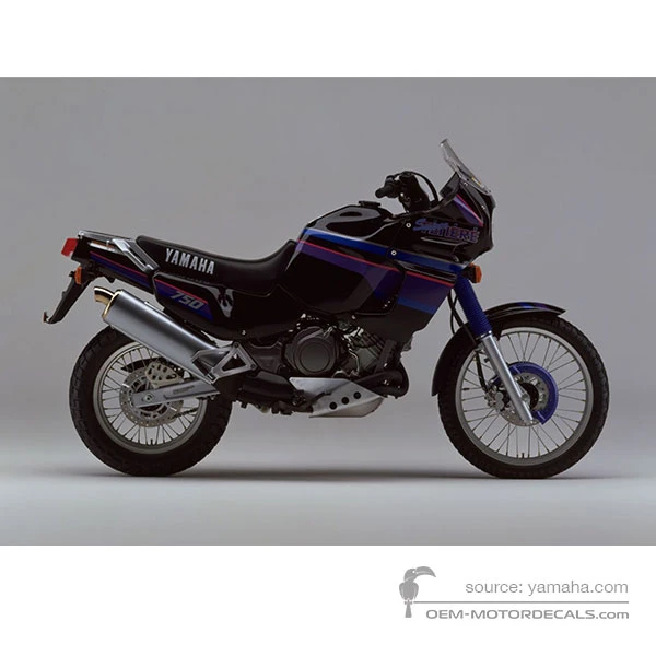 Adesivi per Yamaha XTZ750 Super Tenere 1991 - Nero • Yamaha Adesivi OEM